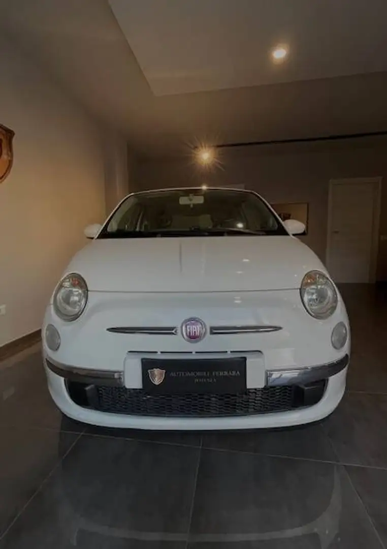 Fiat 500 1.3 mjt 16v Sport 95cv Blanc - 2