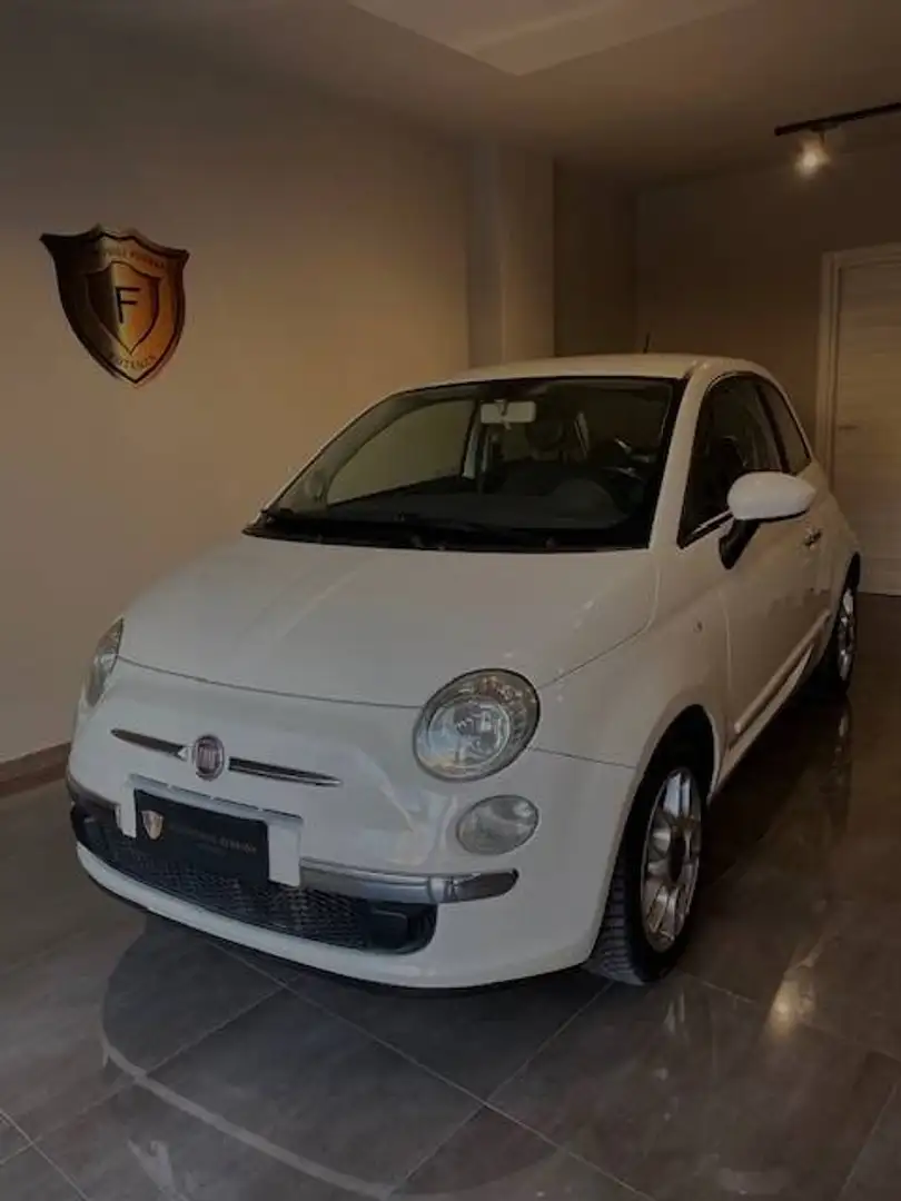 Fiat 500 1.3 mjt 16v Sport 95cv Blanc - 1
