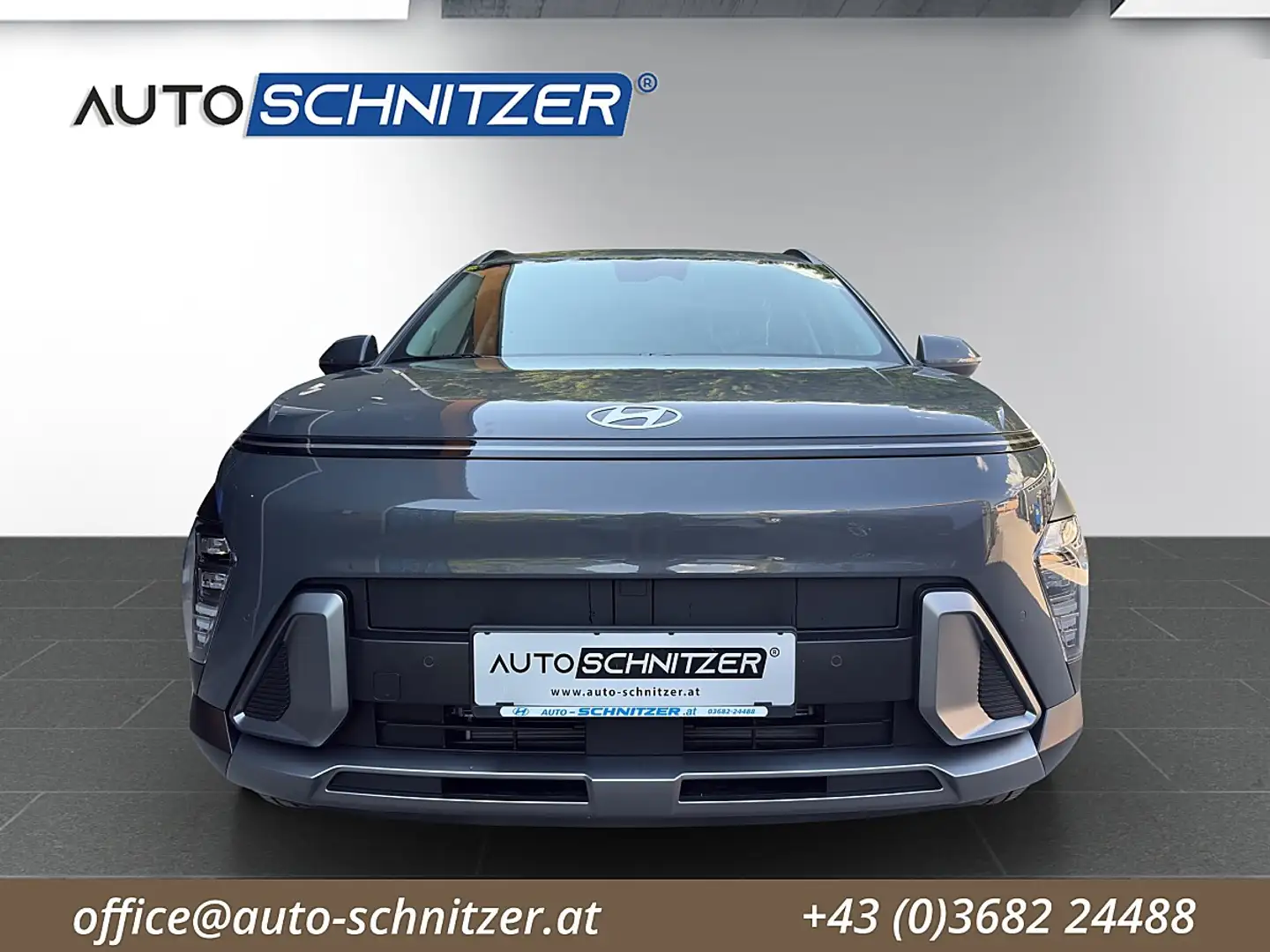 Hyundai KONA Kona 1,6 GDI HEV Go Plus DCT Grau - 2