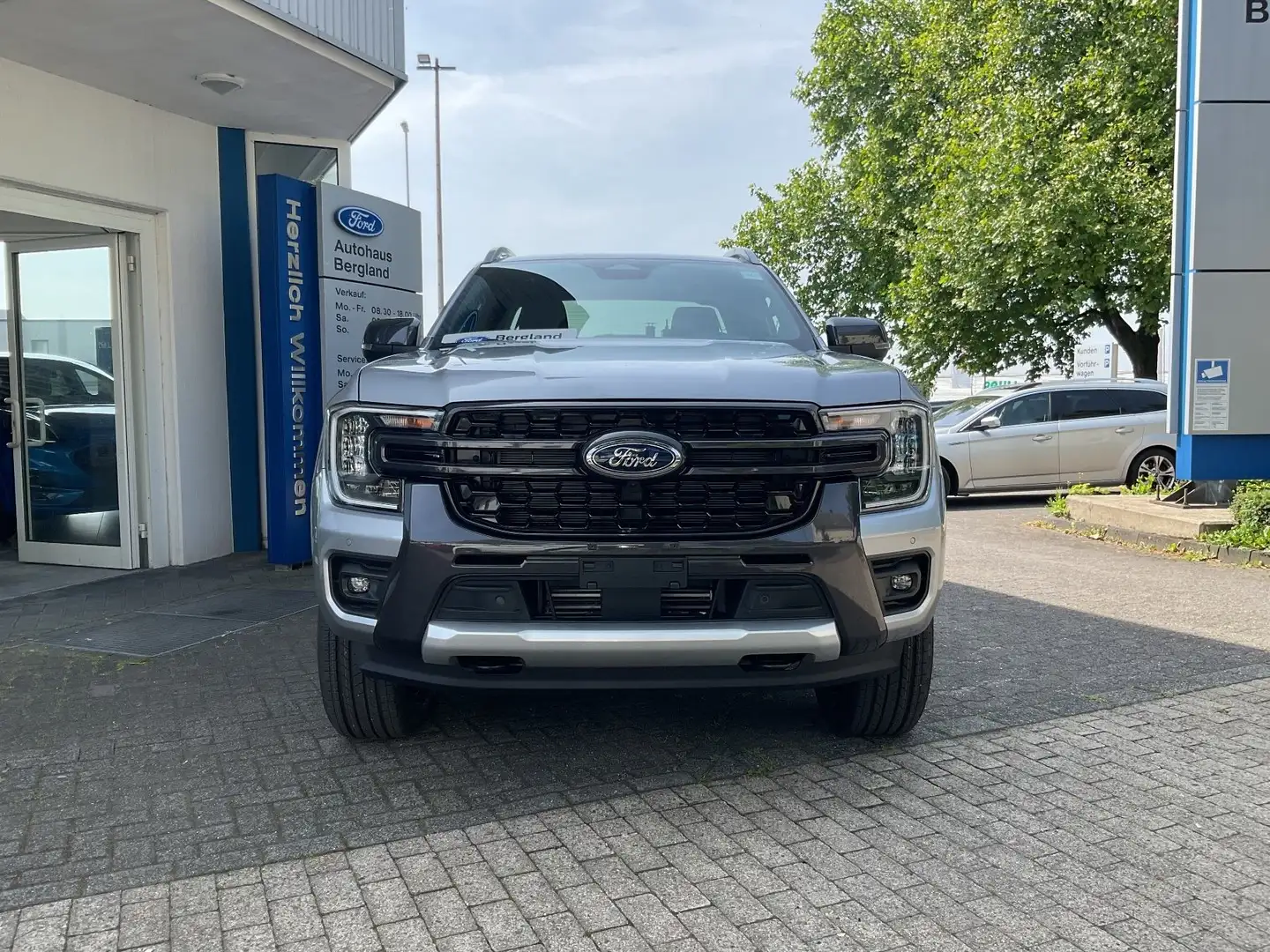 Ford Ranger Doppelkabine Wildtrak e-4WD 3.0l V6 *iACC Silber - 2
