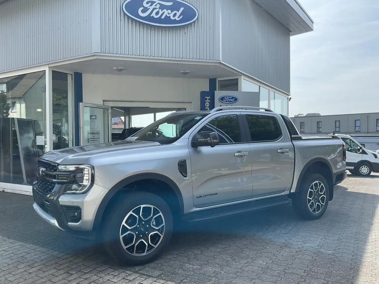 Ford Ranger Doppelkabine Wildtrak e-4WD 3.0l V6 *iACC Silber - 1