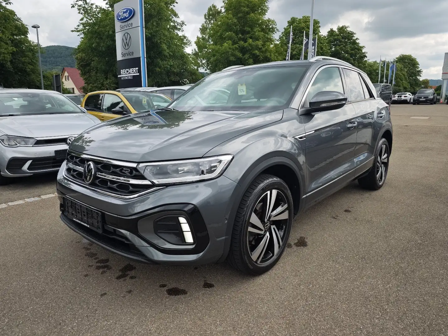 Volkswagen T-Roc R-Line 150PS DSG #KAMERA #APP #18* Grijs - 2