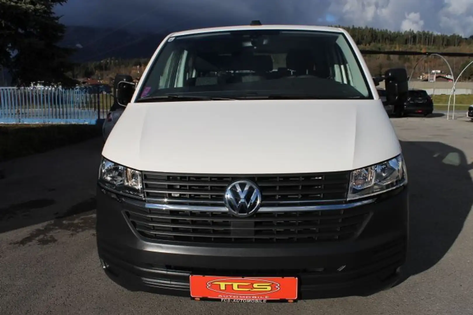Volkswagen T6.1 Transporter DOKA Pritsche TDi*Anhängevorric Blanc - 2