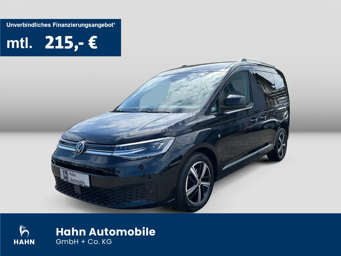 Volkswagen Caddy 2.0TDI Style DSG LED ACC CAM AHK PDC Nero - 1