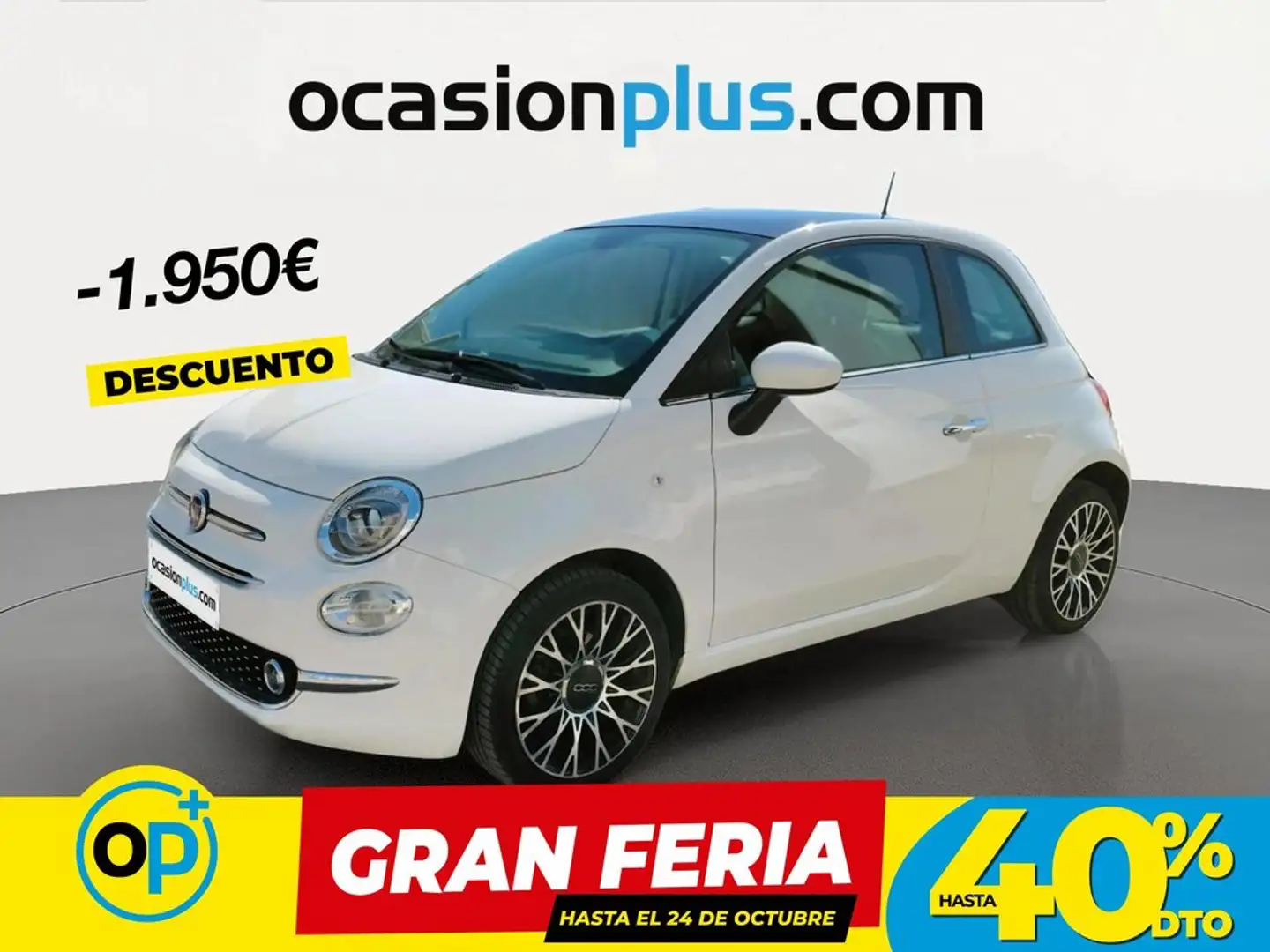 Fiat 500 1.0 Hybrid Dolcevita 52kW Blanco - 1