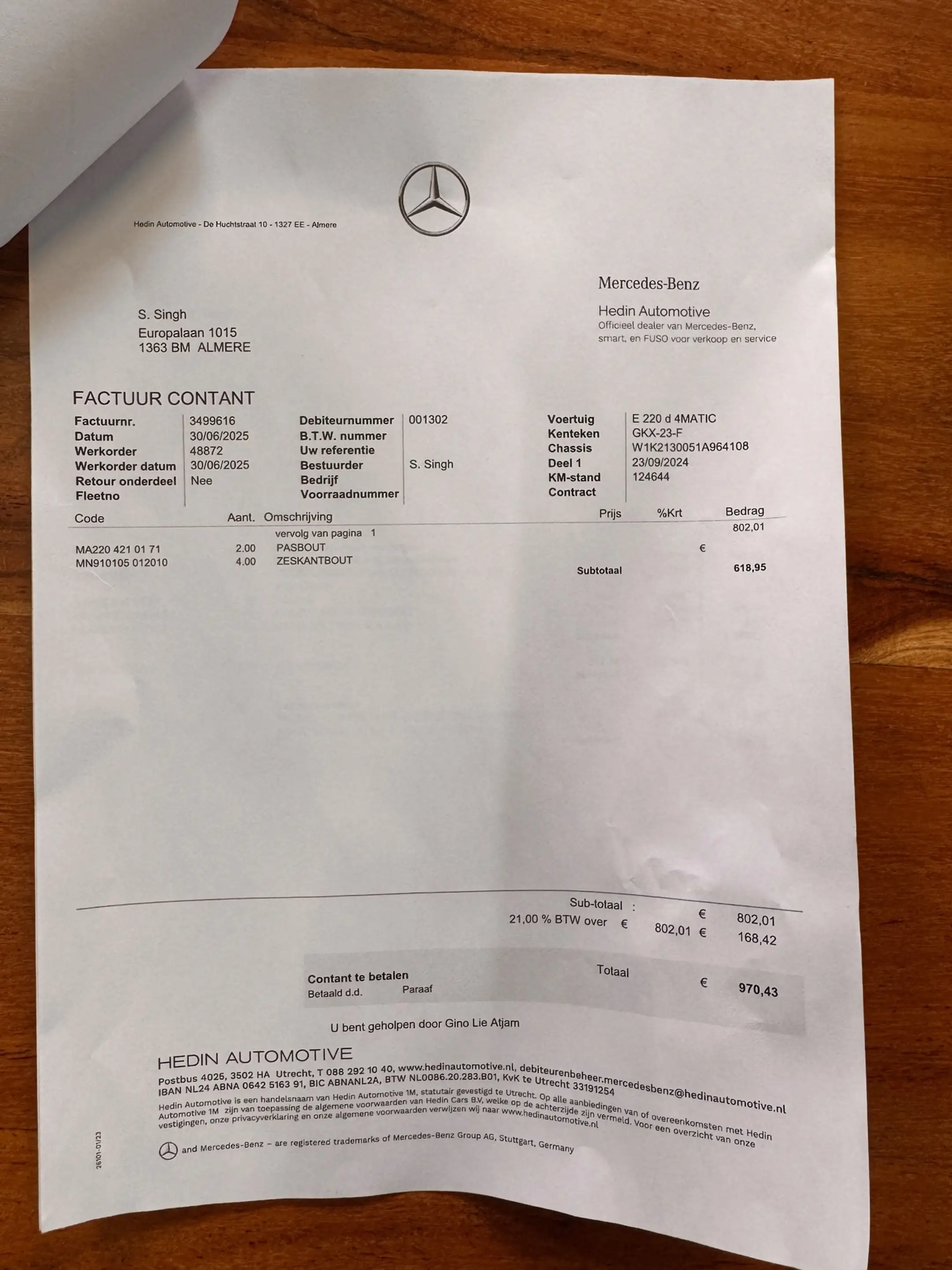 Mercedes-Benz E 220 d 4MATIC Avantgarde,luchtvering adaptive,Nieuwstaa — photo 25