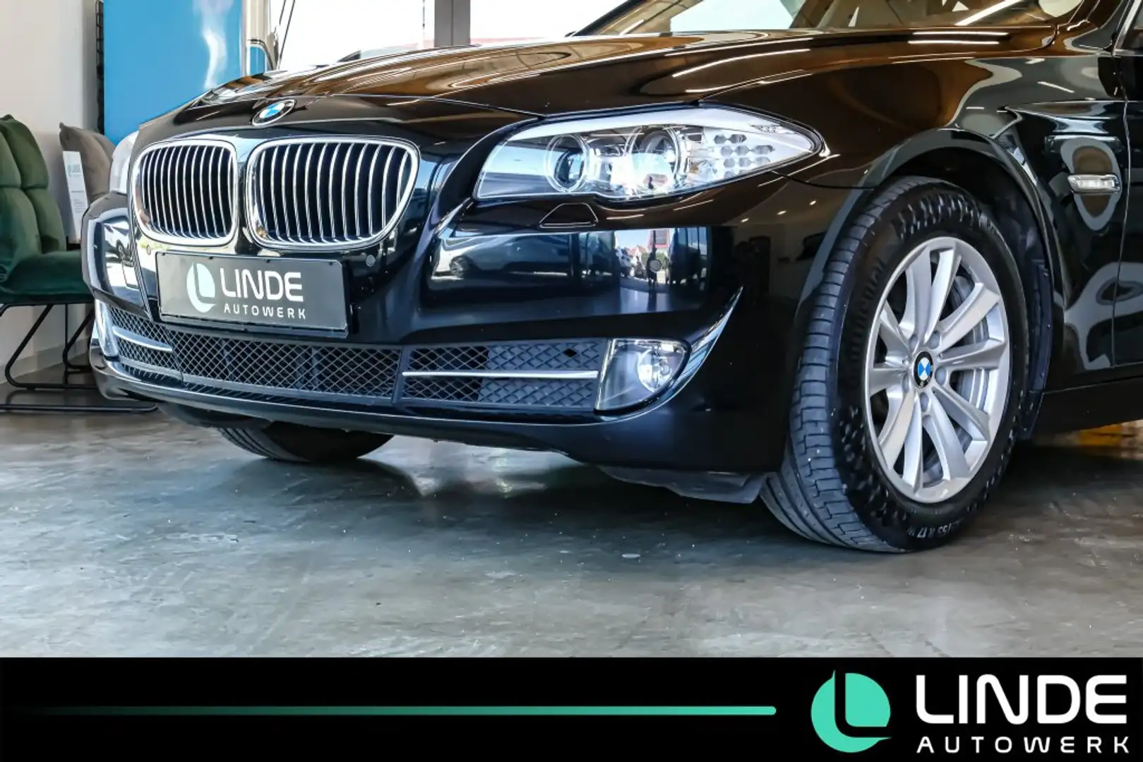BMW 520 d |NAVI|PDC|BI-XENON|SHZ|EL. SITZE|17 ALU Nero - 2