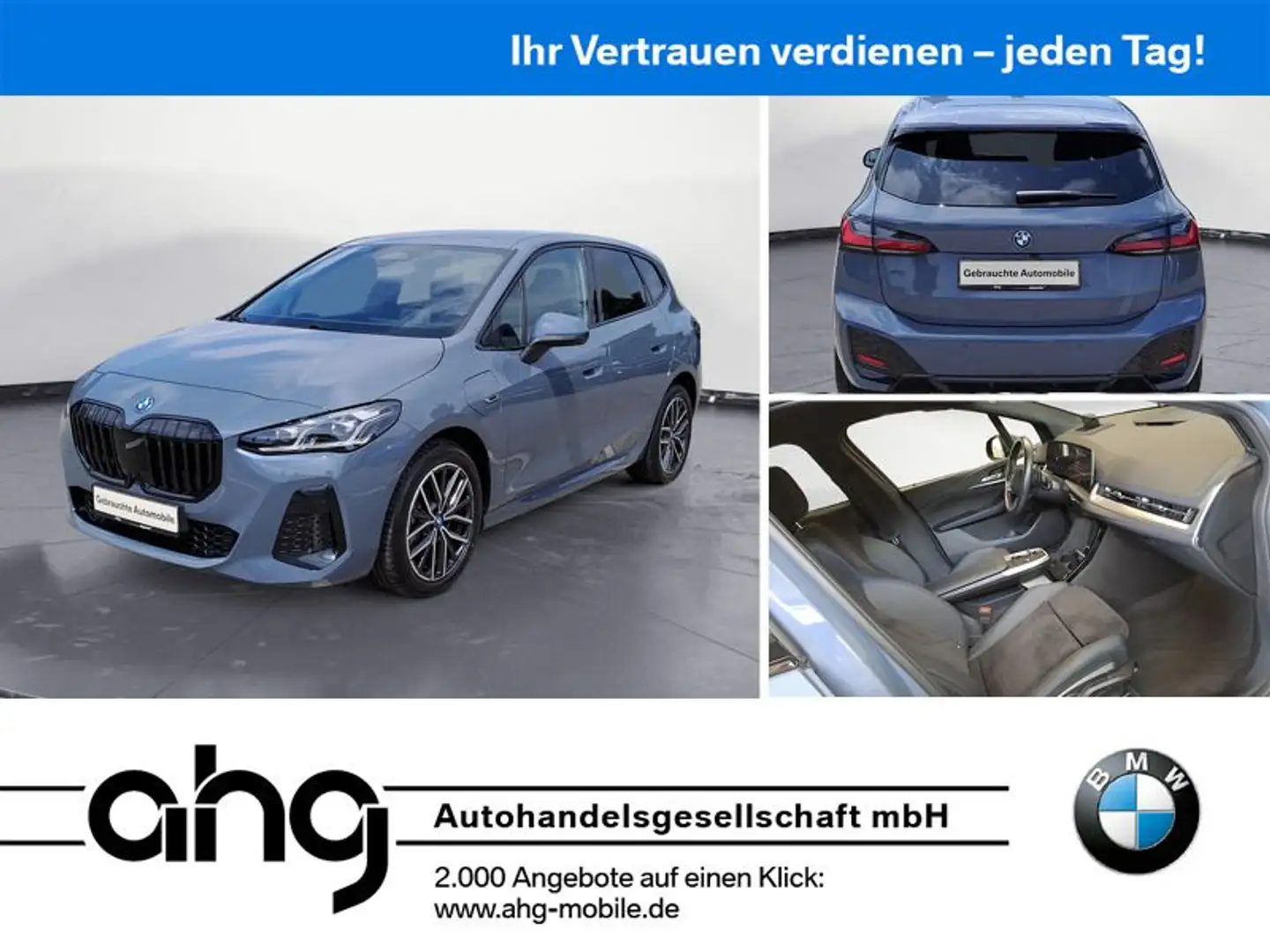 BMW 230 e Active Tourer Steptronic DCT xDrive Head-Up Grau - 1