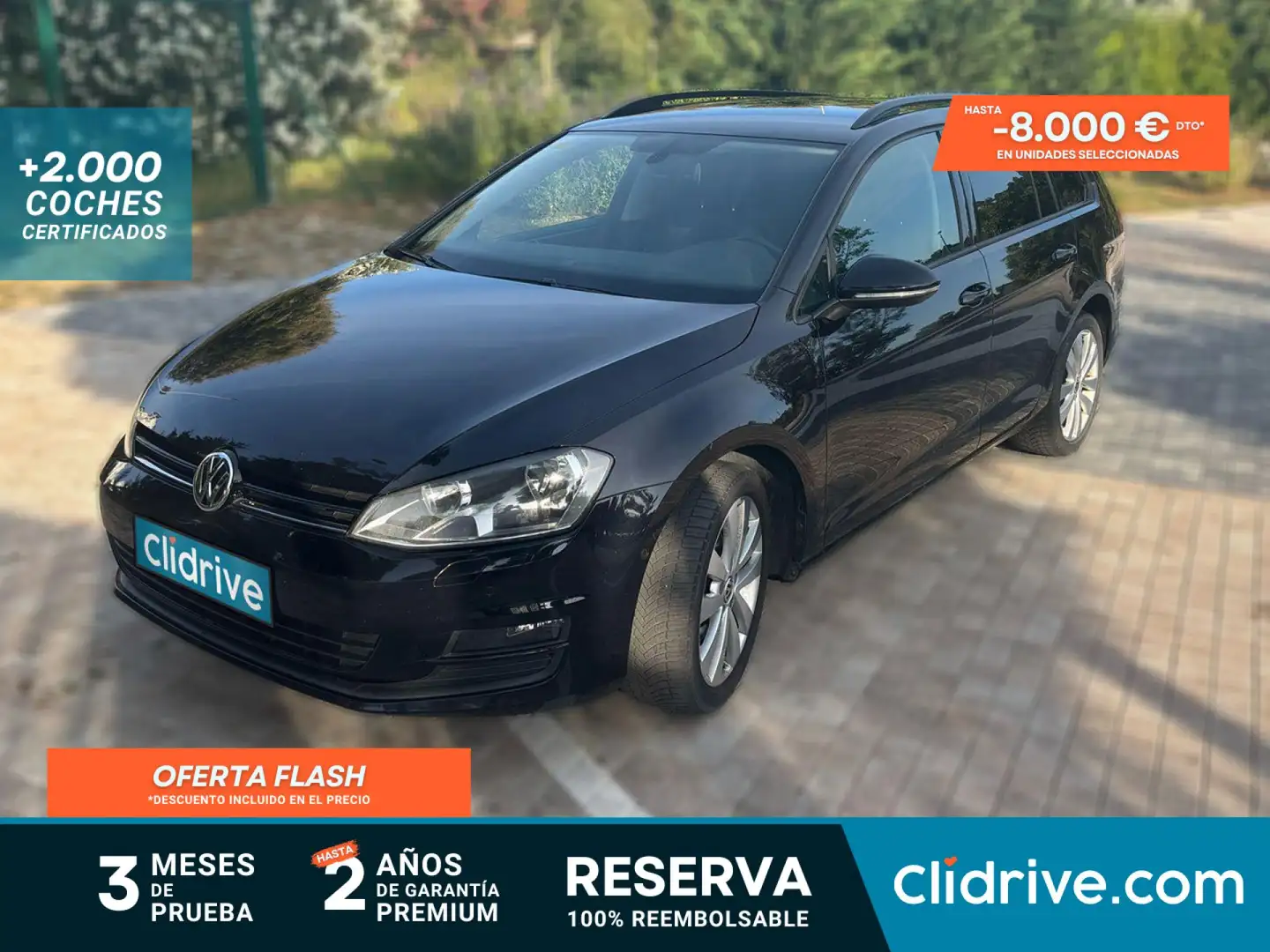 Volkswagen Golf Variant 1.6 TDI CR Advance DSG Noir - 1
