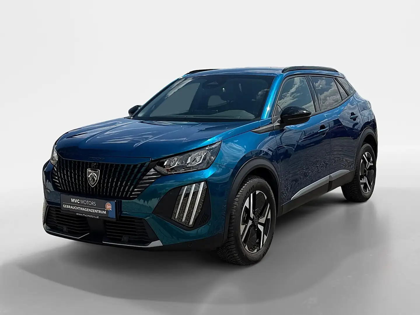 Peugeot 2008 Hybrid 145 e-DCS6 Allure Blau - 1