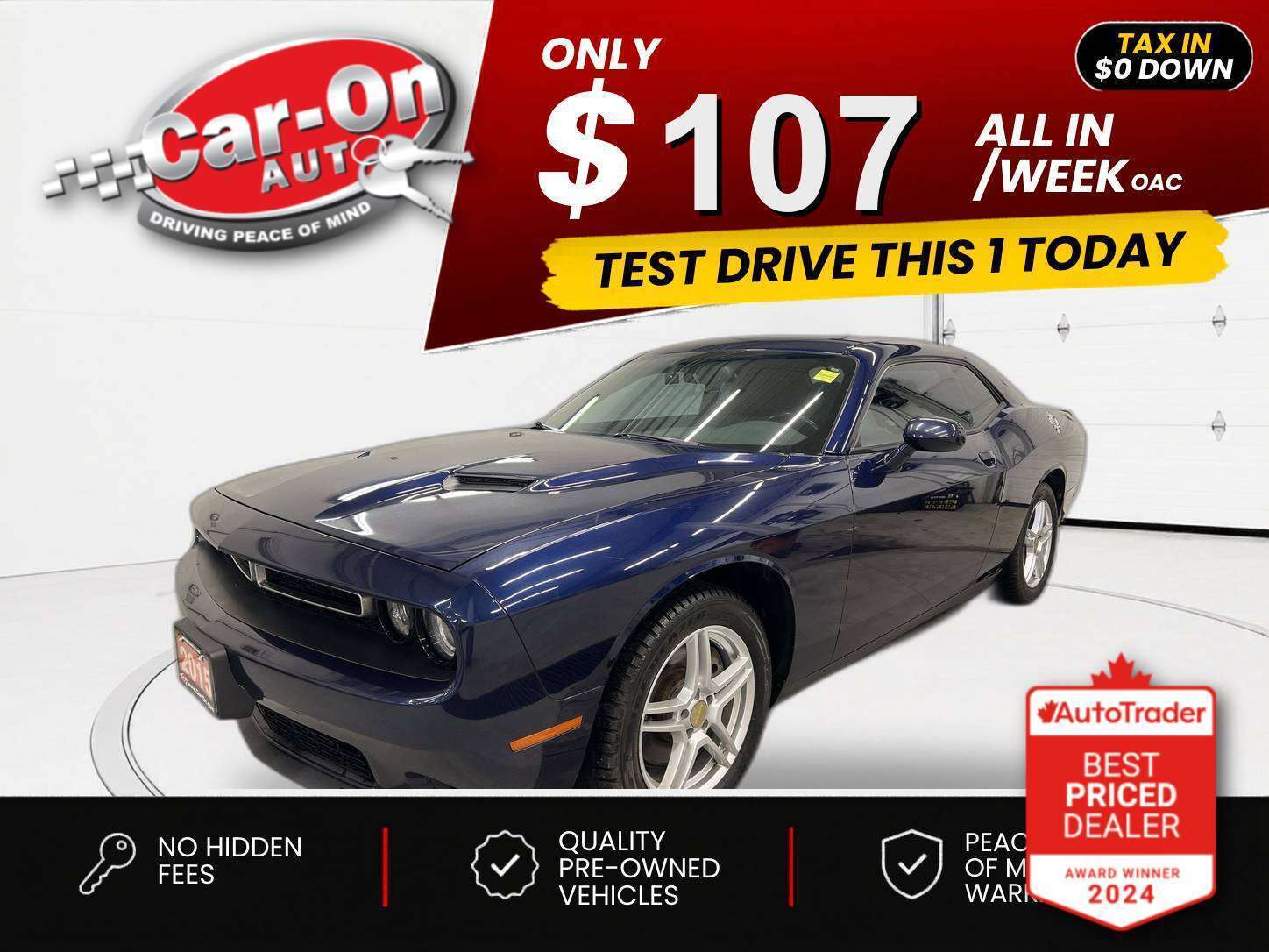 2015 Dodge Challenger SXT RWD