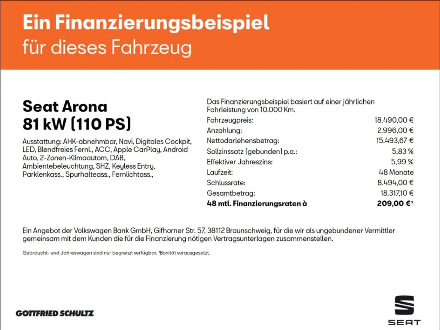 SEAT Arona 1.0 TSI Xperience Rückfahrkamera Weiß - 2