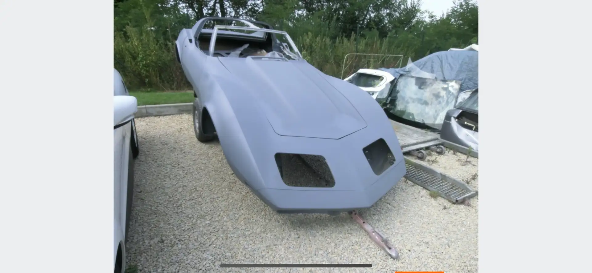 Corvette C3 Frame Off Bronce - 2