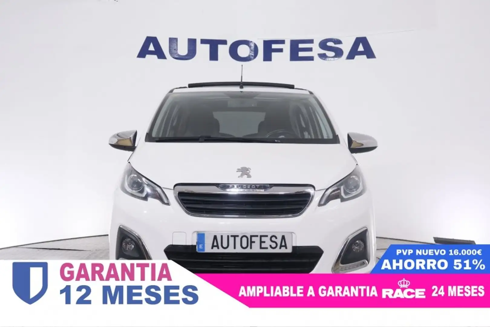 Peugeot 108 Top! 1.2 PureTech Allure Blanco - 2