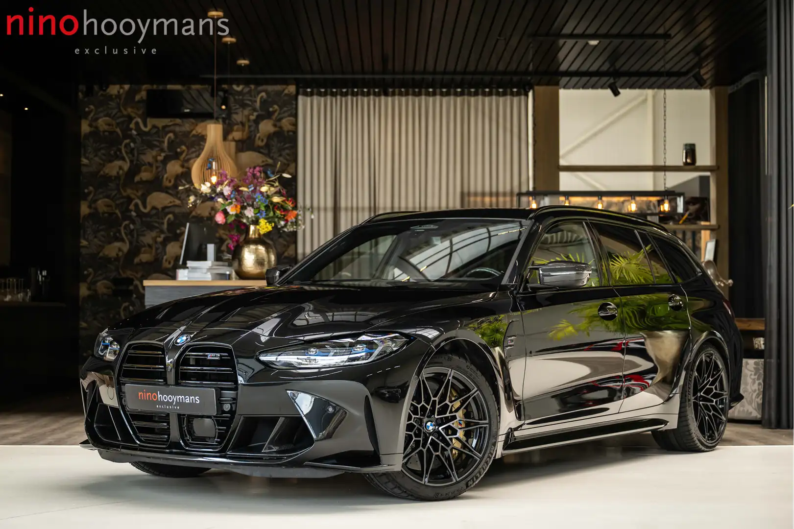BMW M3 3-serie Touring xDrive Competition | BTW | NL auto Noir - 1