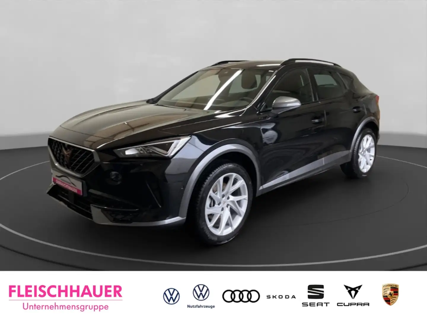 CUPRA Formentor 1,5 TSI ACC Navi CarPlay Tel.-Vorb. DAB LED Rückfa Schwarz - 1
