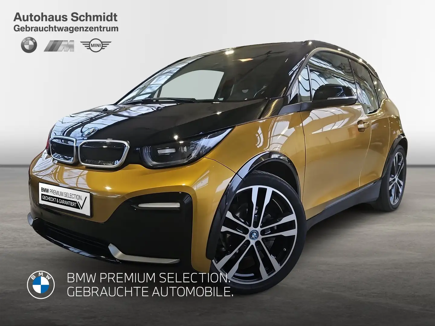 BMW i3 s 120Ah*NaviBusiness*WLAN*DAB*Klimaaut.* Gelb - 1