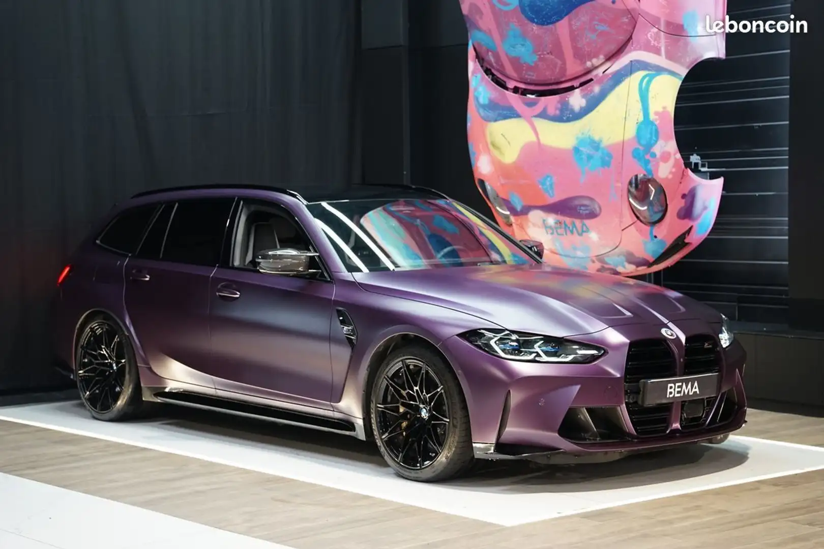 BMW M3 COMPETITION G81 TOURING 3.0 510CV | CAMERA 360°| PACK CARBONE INTERIEUR EXTERIEUR AFFICHAGE TETE HAUTE| SIEGE M CARBONE| - 1