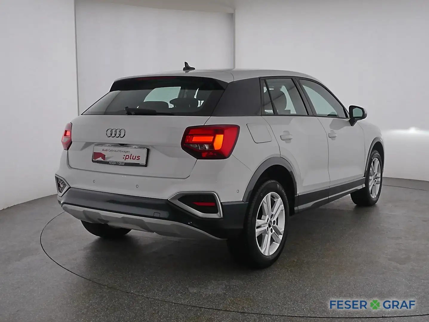 Audi Q2 35 TDI advanced S tronic LED/AHK/ACC/SHZ/17" Weiß - 2