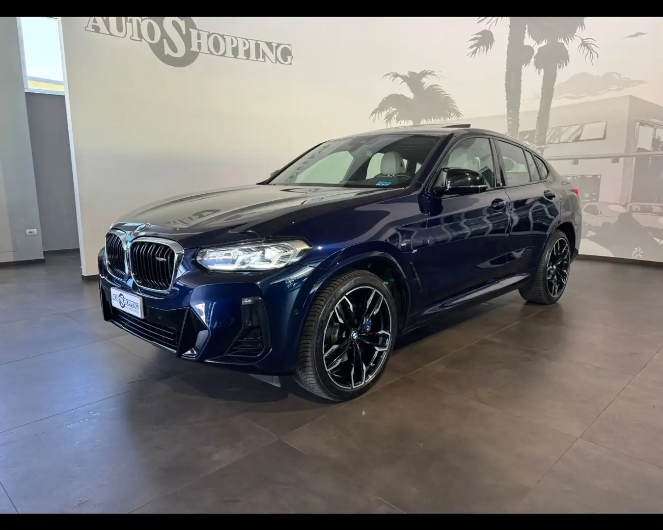 BMW X4 (G02/F98) xDriveM40d 48V Modrá - 1