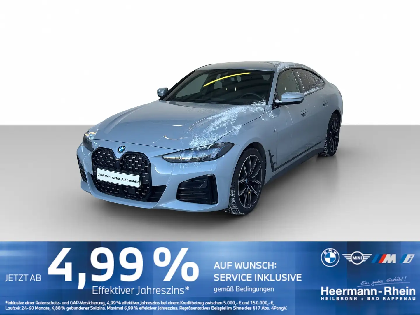 BMW 430 iA xDrive Gran Coupé M Sport Pro LiveCock.LED Grau - 2