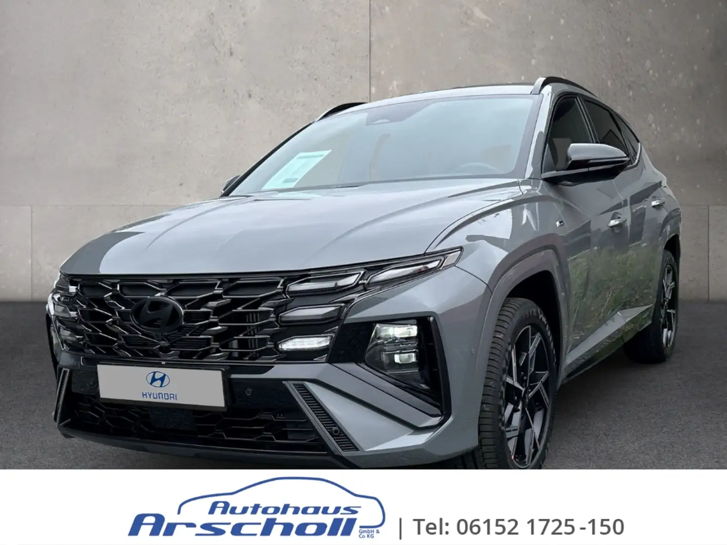 Hyundai TUCSON N Line1.6 T-GDI 48V 7-DCT HUD Navi Soundsystem 360 Grijs - 1