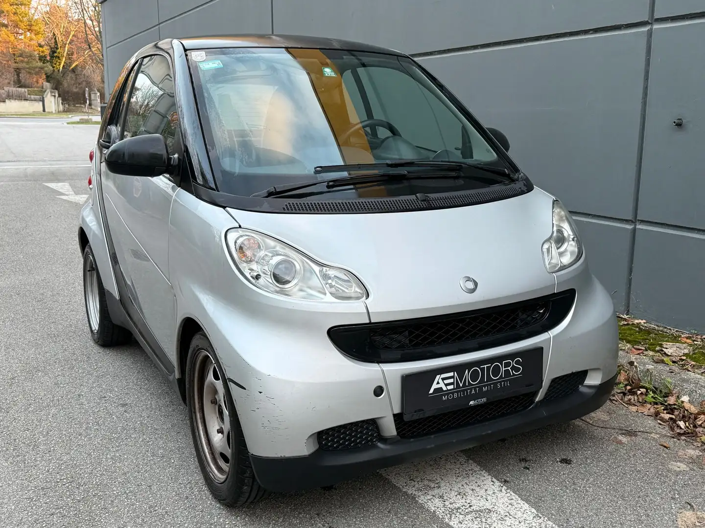 smart forTwo Coupe*RADIO*KLIMA*ZV*KREDIT MÖGLICH* Grau - 2