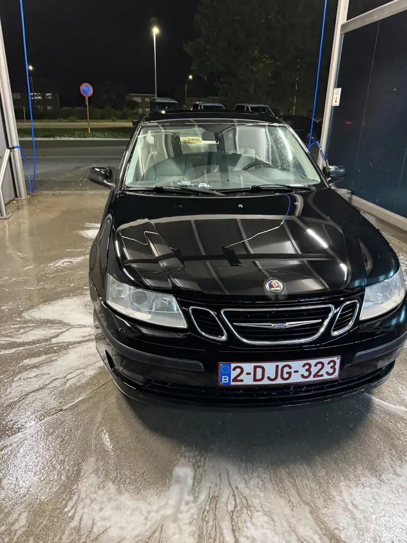 Saab 9-3 2.0i Turbo Full Sport Package Zwart - 2