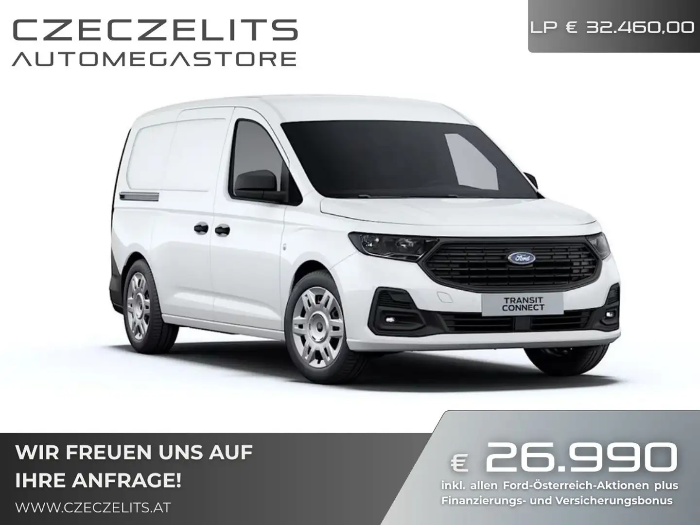 Ford Transit Connect Transit Connect (Grand Transit) 2,0 EcoBlue L2 ... Weiß - 1