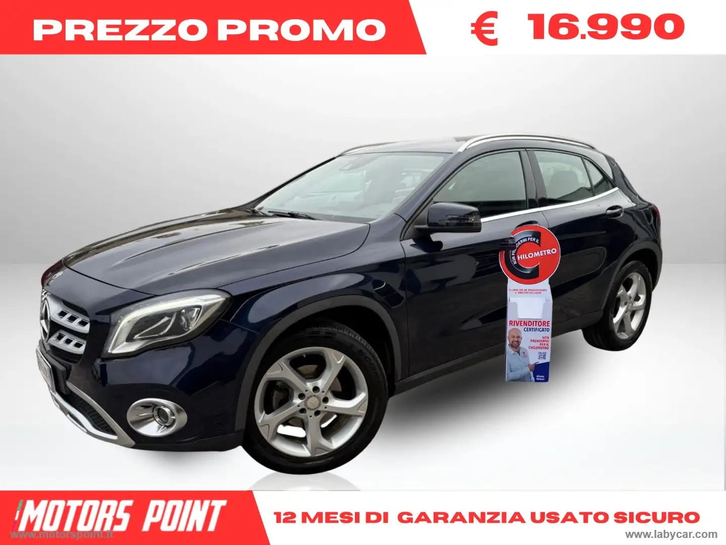 Mercedes-Benz GLA 180 GLA 180 CDI AUTOMATIC Sport Blu/Azzurro - 1