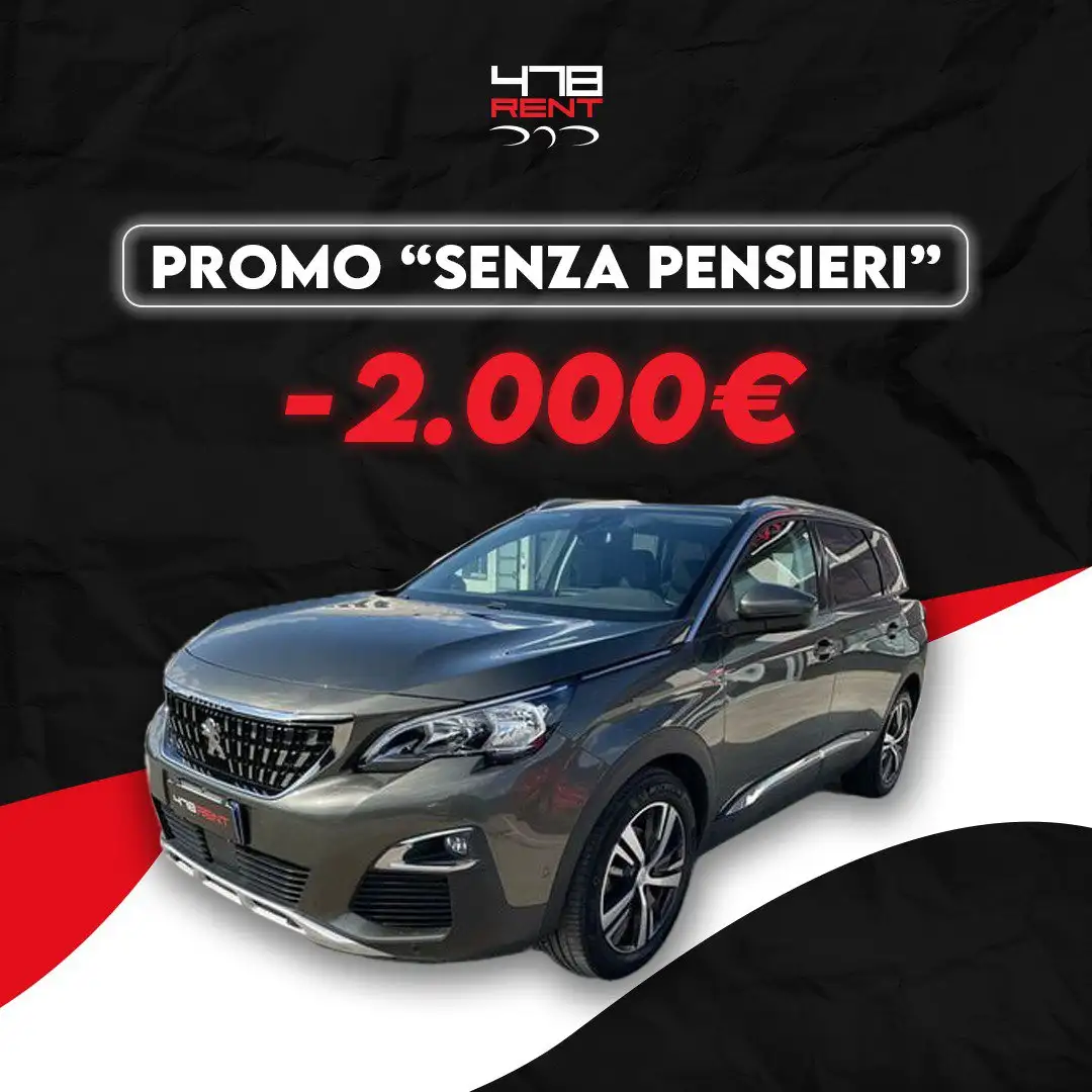 Peugeot 5008 BlueHDi 130 EAT8 S&S Allure 7 POSTI PROMI ZERO PE Verde - 2