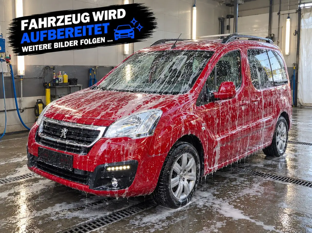 2016 Peugeot Partner Allure ROLLSTUHL-RAMPE, photograph 1