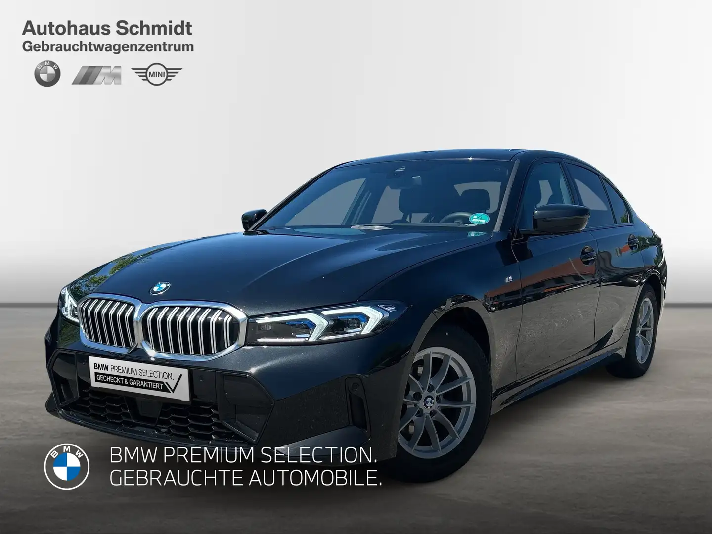 BMW 320 d Limousine 363€ netto/mtl*M Sportpaket*AHK*HUD*LC Negru - 1