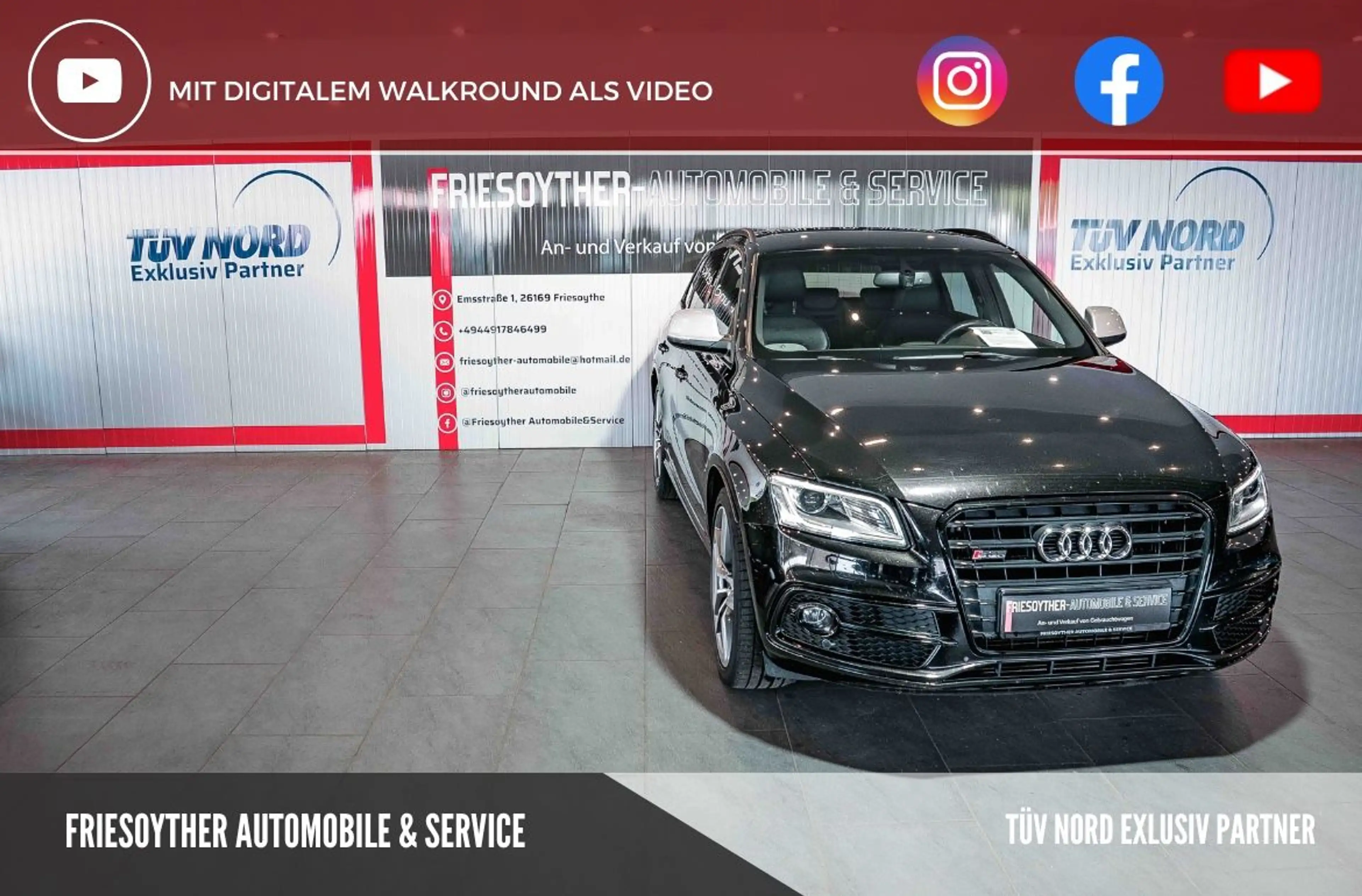 Audi SQ5 3.0 TDI quattro Xenon Standhzg. AHK Leder