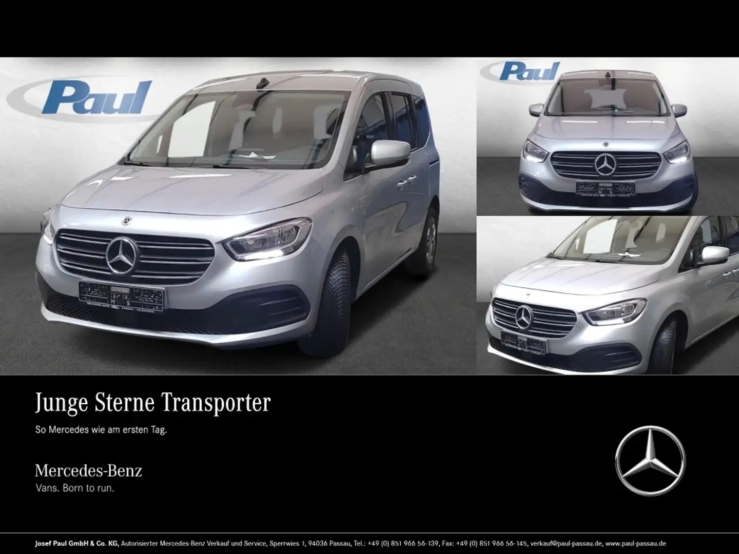 Mercedes-Benz T-Class T 160 Style Kamera+AHK-Vorrüstung+Klimaauto Серебристый - 1