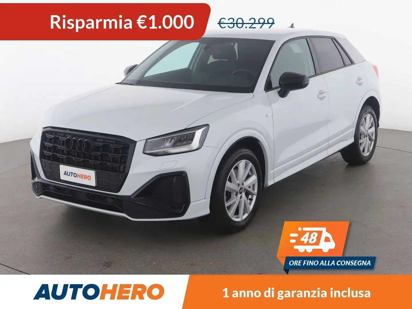 Audi Q2 35 TDI S line Bianco - 1
