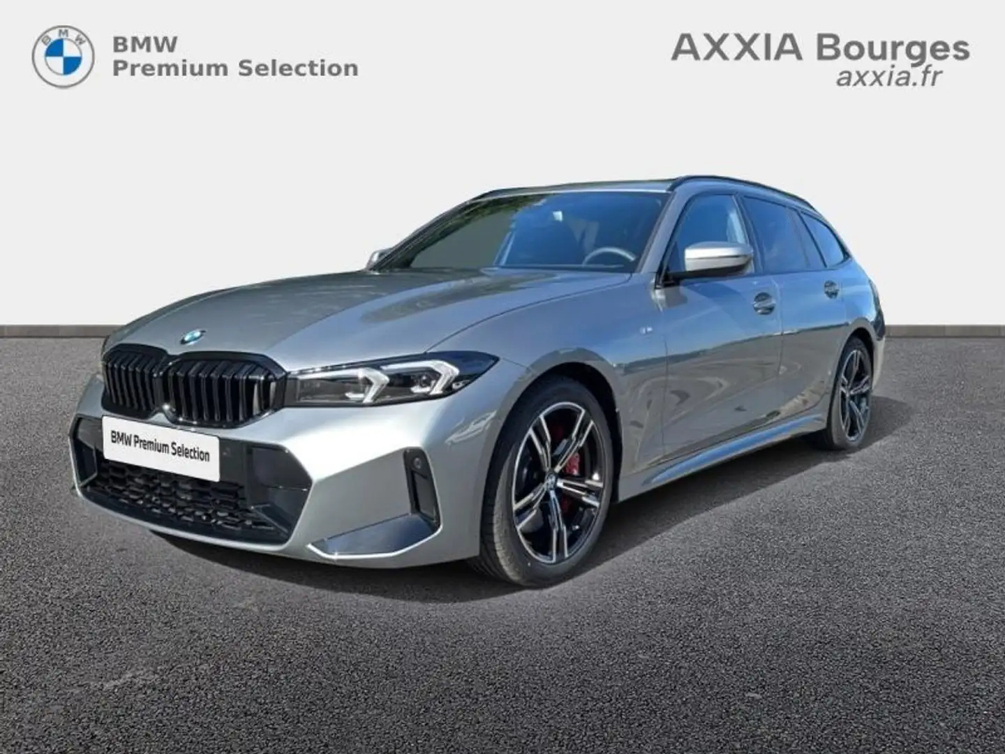 BMW 318 318dA 150ch M Sport Gris - 1
