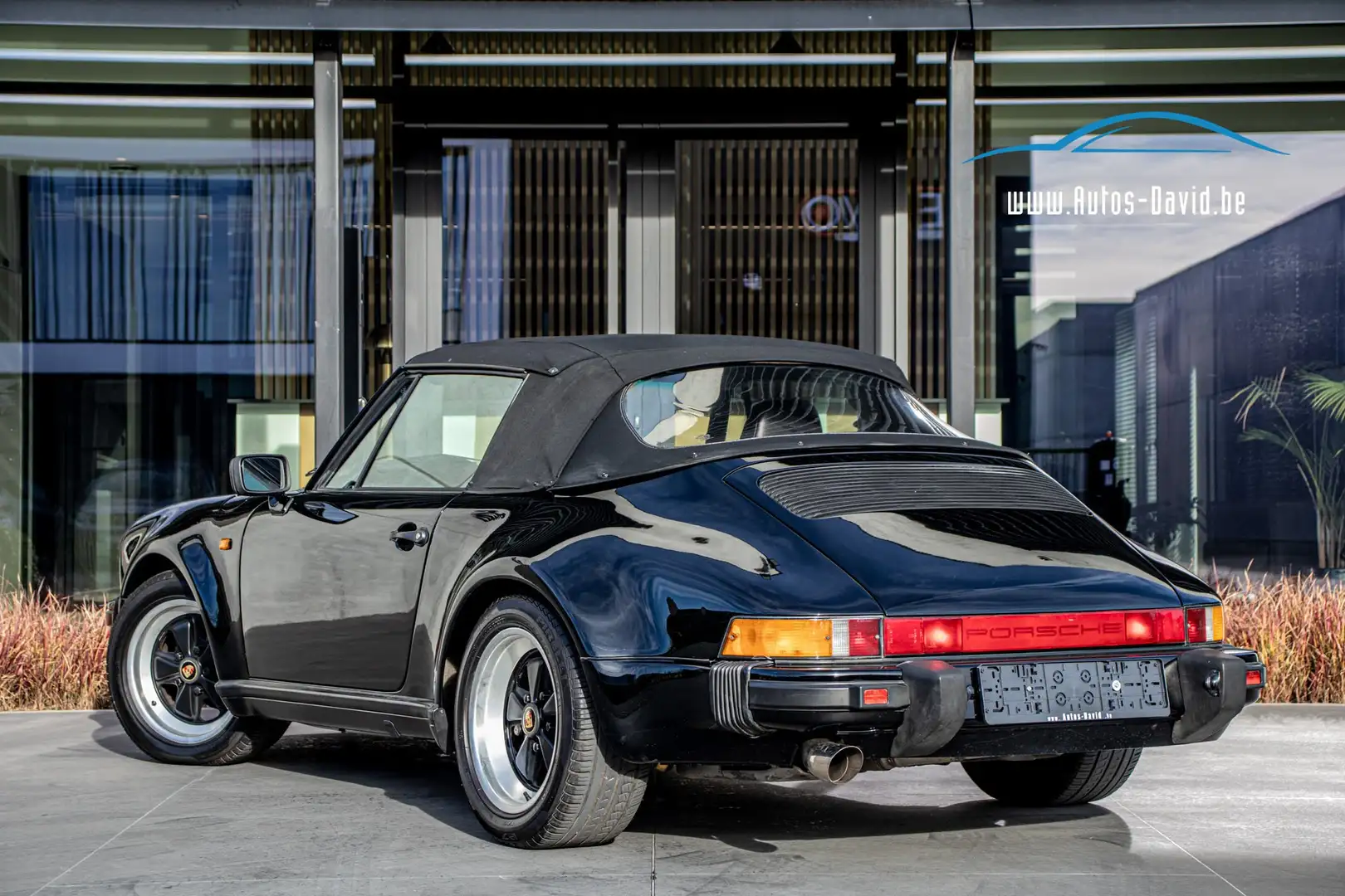 Porsche 911 Cabrio WTL Look 3.2 Manueel OLDTIMER Noir - 2