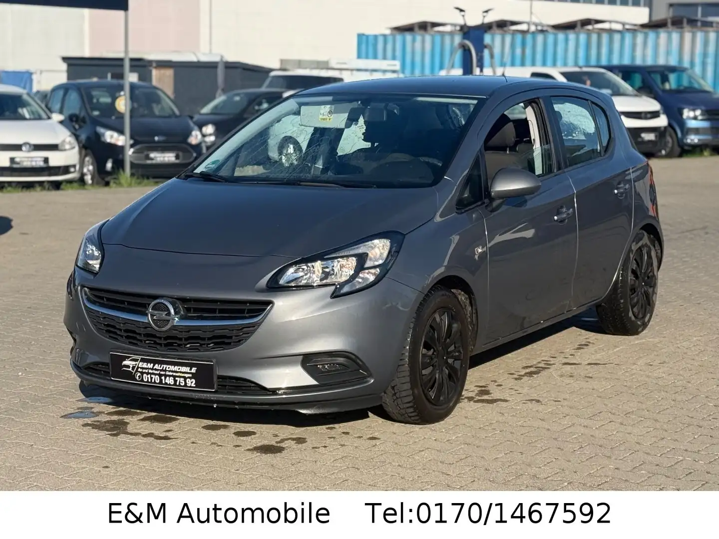 Opel Corsa E Selection*KLIMA*LENKRADHEIZUNG* Gris - 1
