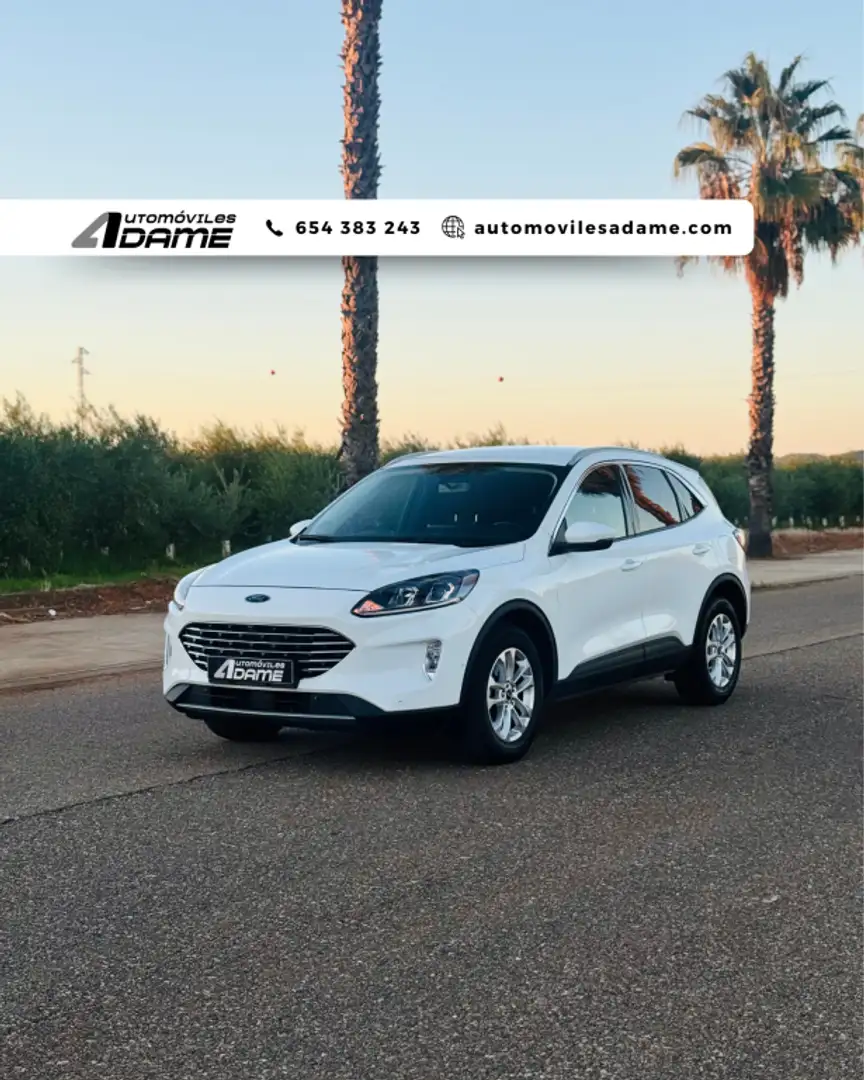 Ford Kuga 1.5 EcoBoost Titanium FWD 150 Blanco - 1