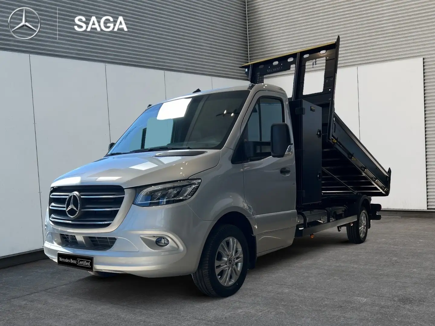 Mercedes-Benz Sprinter 317 2.0 CDI L3H1 RWD Func.9G-Tr. (EU6d) Zilver - 1