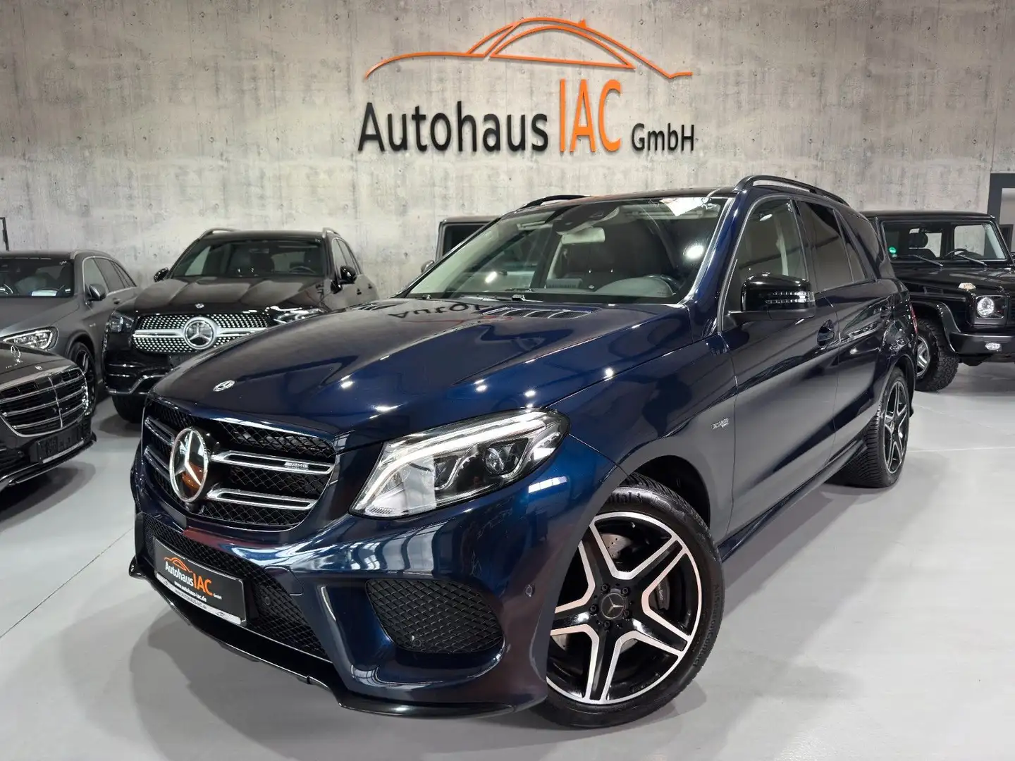 Mercedes-Benz GLE 43 AMG /PANO/SHZ/NAVI/HARMAN/MEMORY/TOTW Bleu - 1