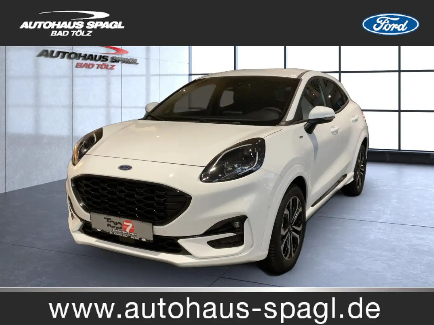 Ford Puma ST-Line Bluetooth Navi LED Klima Einparkhilfe Weiß - 1