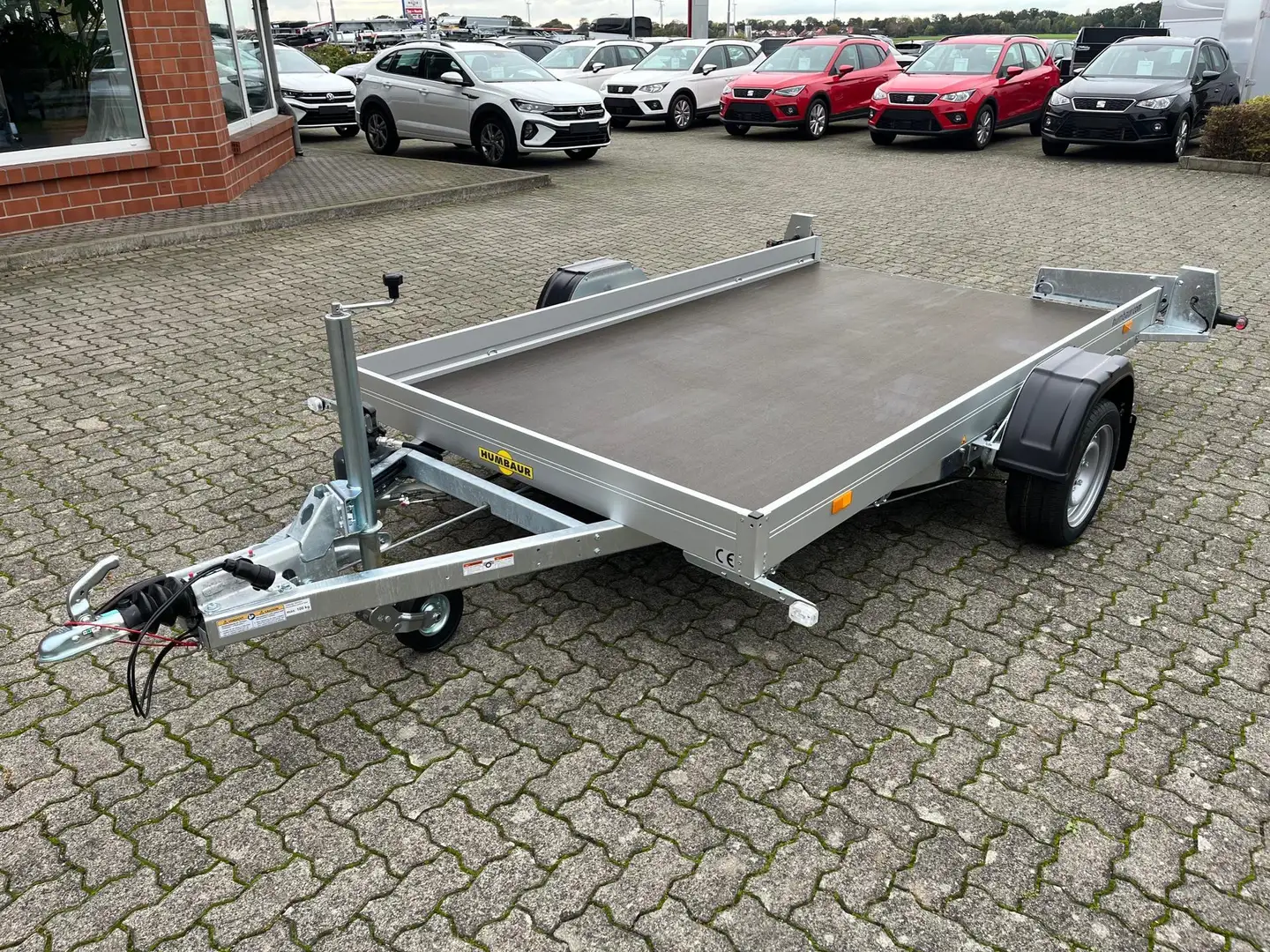 Humbaur Motorradanhänger HKT 153117 S 1,5t absenkbar ge... - 1