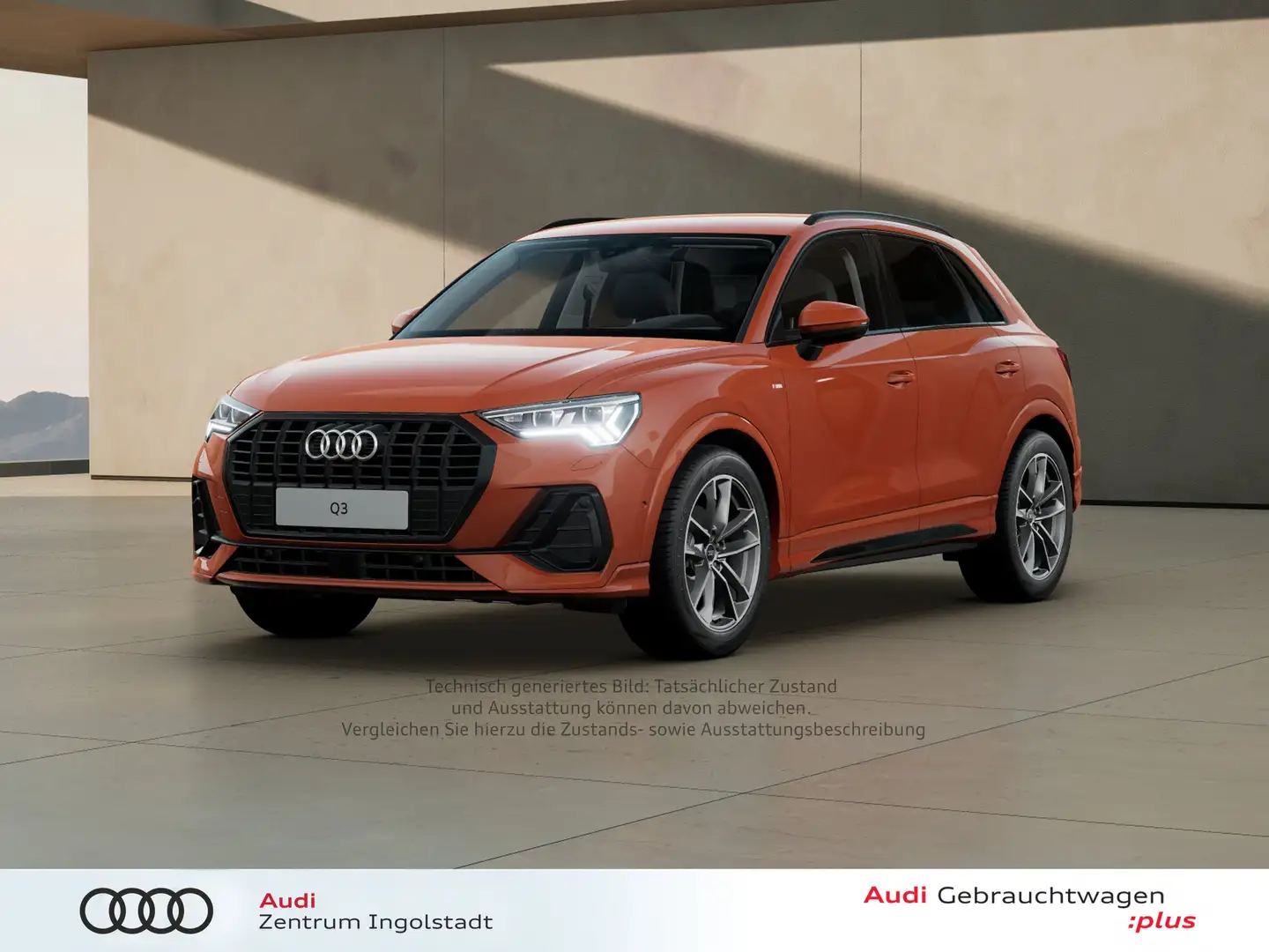 Audi Q3 35 TFSI S line NAVI+ MATRIX AHK 19" ACC Orange - 1