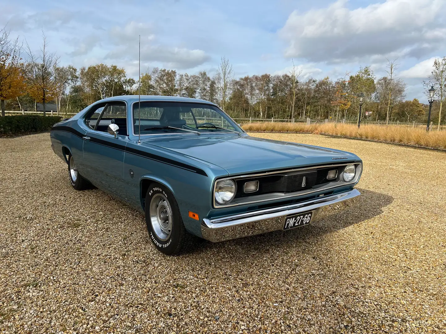 Plymouth Duster 340 Bleu - 2