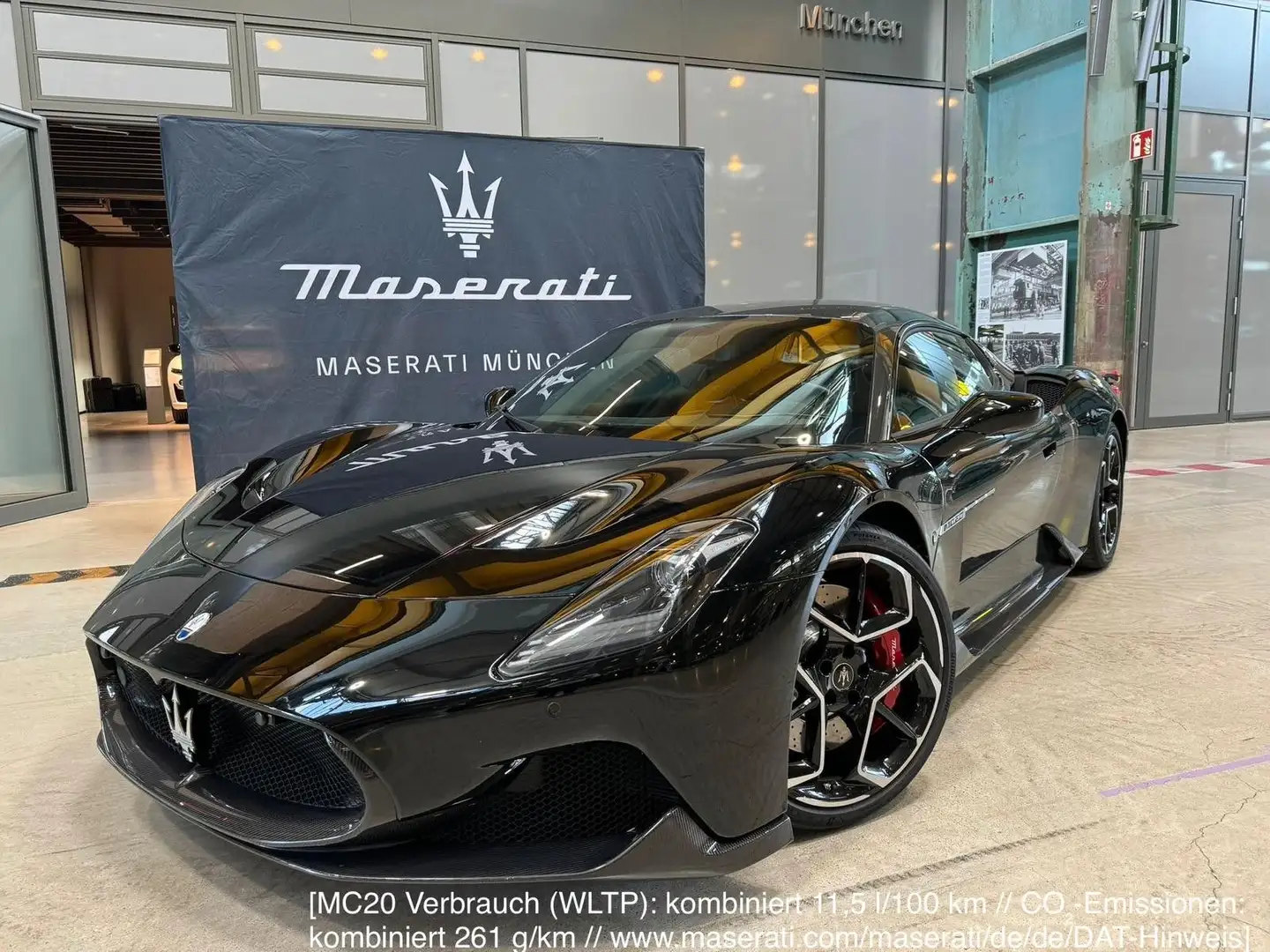 Maserati MC20 Coupé *Maserati München* UPE 296.500 € Чорний - 1