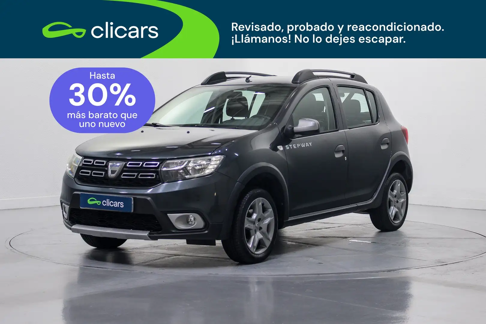 Dacia Sandero 1.0 Stepway Essential 55kW Gris - 1