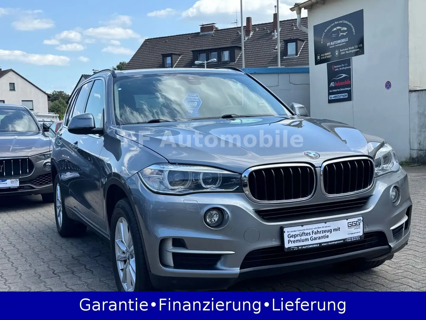 BMW X5 sDrive 25 d 2.Hand Unfallfrei Navi SPH Leder Grau - 1