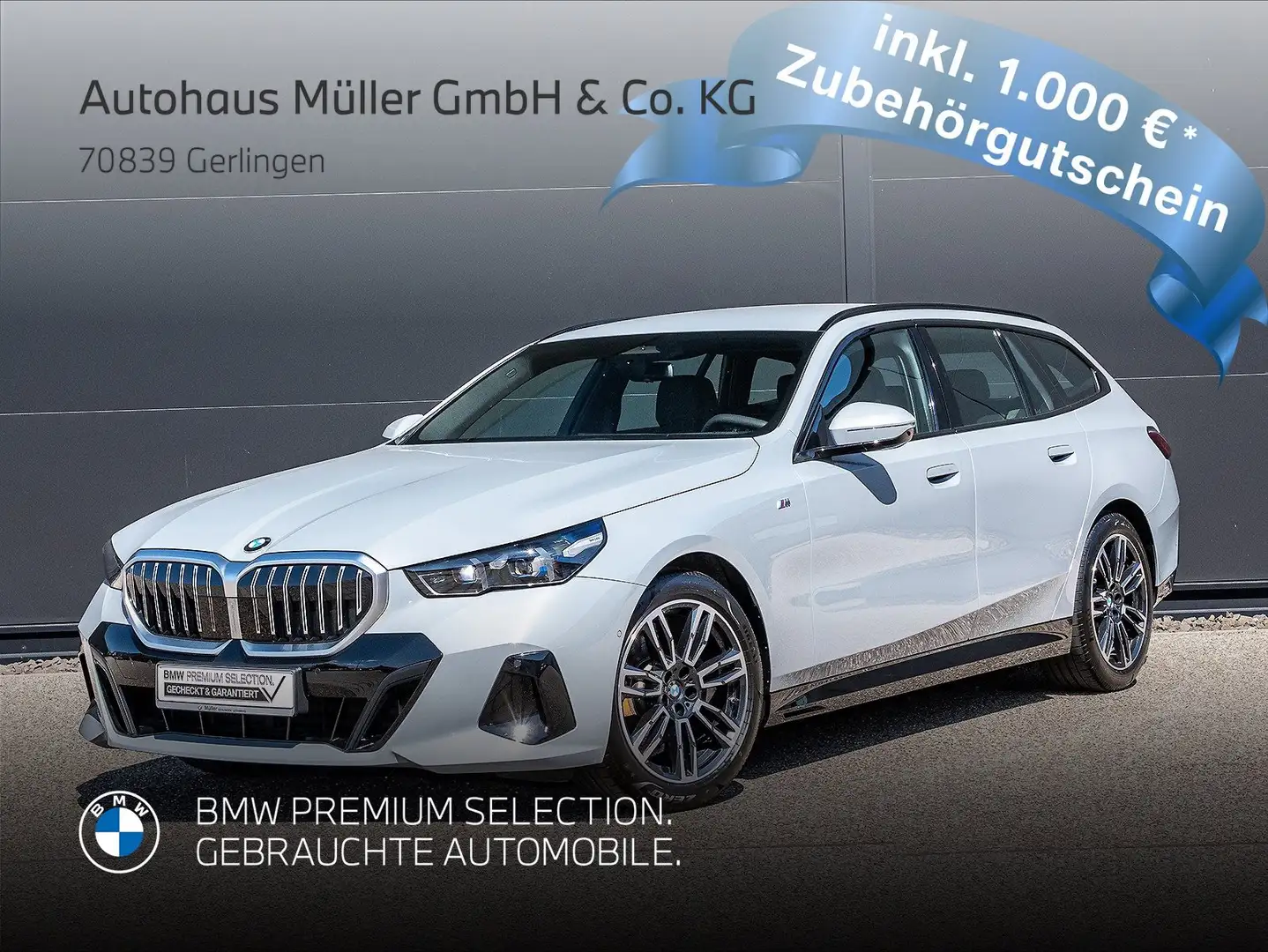 BMW 520 d A Tour. UPE 71580 EUR M Sportpaket HiFi LED 1VB Grau - 1